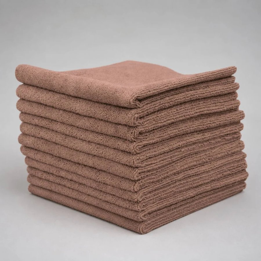 Paragon Brown Premium Microfibre Cloth 300 GSM